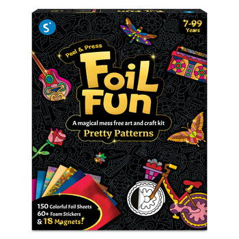 Foil Fun Pretty Patterns | No Mess Art Kit (Ages 7+)