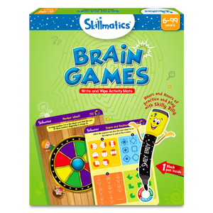 Brain Games | Reusable Activity Mats (ages 6+)