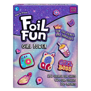 Foil Fun: Girl Power | No Mess Magnetic Art Kit (Ages 7-13)