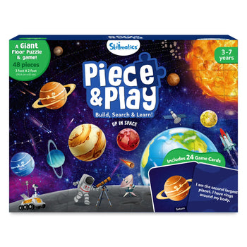 Piece & Play: Up In Space | Floor Puzzle & Game (ages 3-7)
