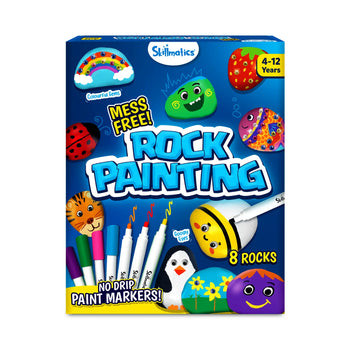 Rock Painting Kit | No Mess Art & Craft Activity (ages 4-12)