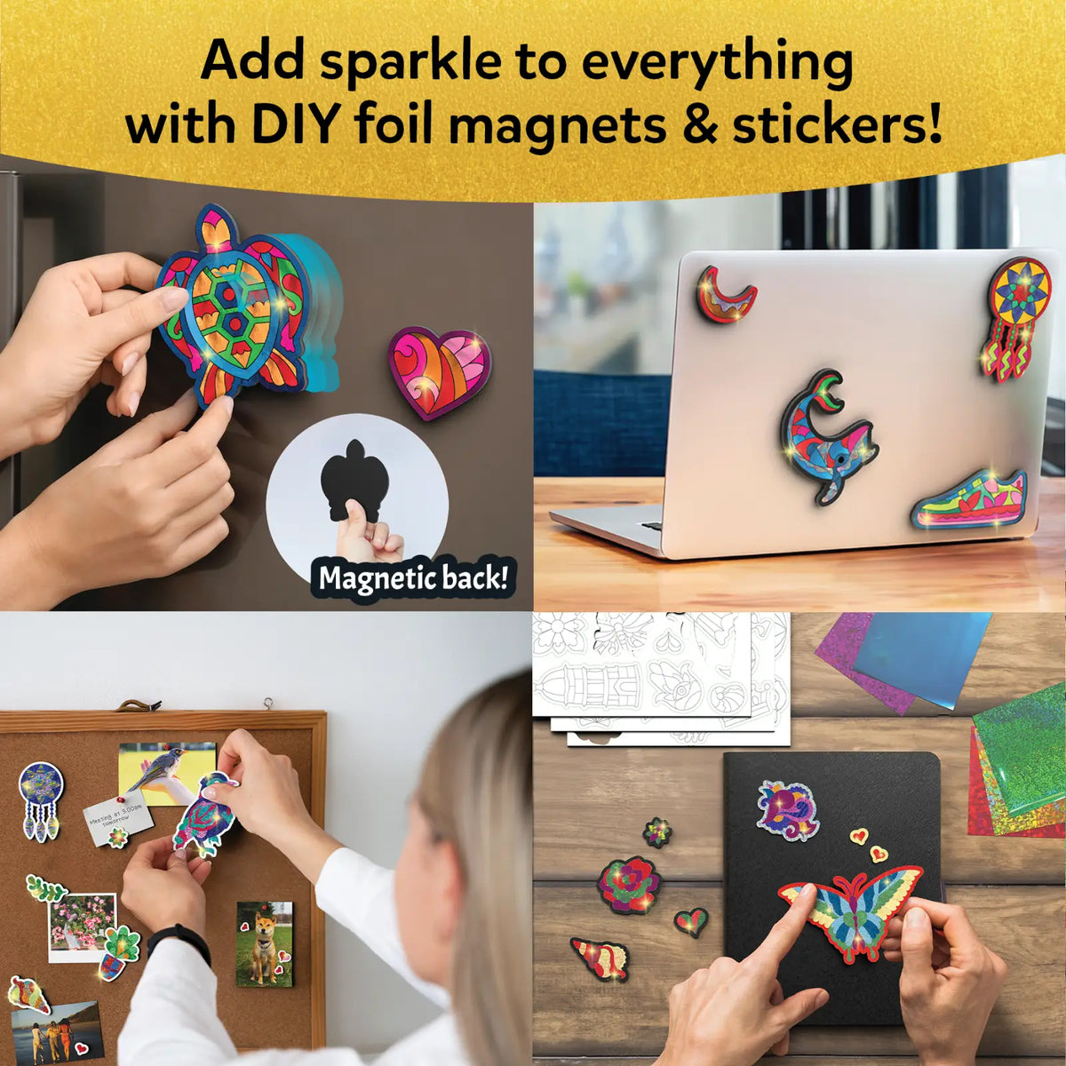 Shop Pretty Patterns Foil Art Kit (Ages 7+) Online in India