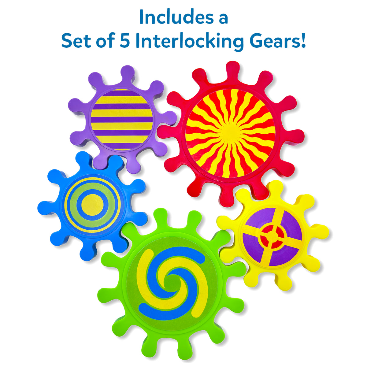 interlocking gears Spinny Gears: Pattern Pop