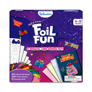 Foil Fun: Card Making Set | No Mess Art Kit (ages 4-9)