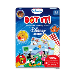 Skillmatics Dot It Disney Edition mess-free sticker activity set for ages 3 to 7
