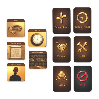 🎁 Catch The Crook | Strategy & mystery board game (ages 8+)- Free Gift