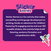 Educational stories and reusable stickers for children ages 3-7 in the Sticker Stories Kit
