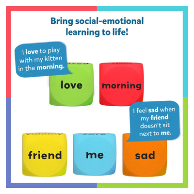 Chit Chat Cubes: After School Edition | Conversation Starter Game (ages 4+)