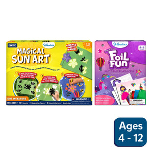 Children’s art and craft kits for Sun Art and Foil Fun from the Magical Foil & Sun Art Bundle