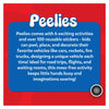 Children’s activity set with reusable vehicle stickers from Peelies Cars Trucks & More book