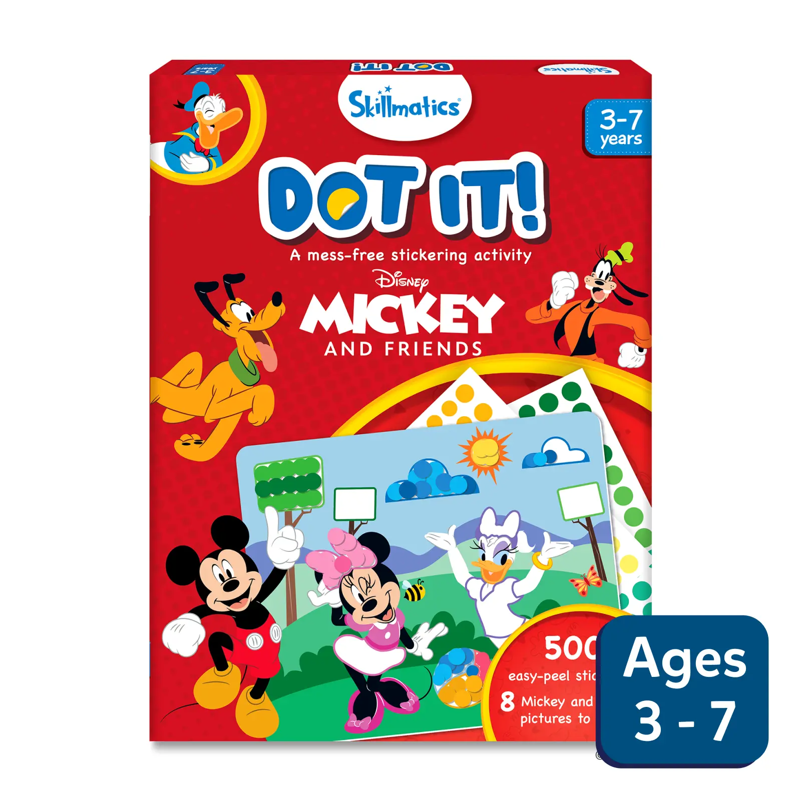 Dot it! - Mickey And Friends | No Mess Sticker Art (ages 3-7)