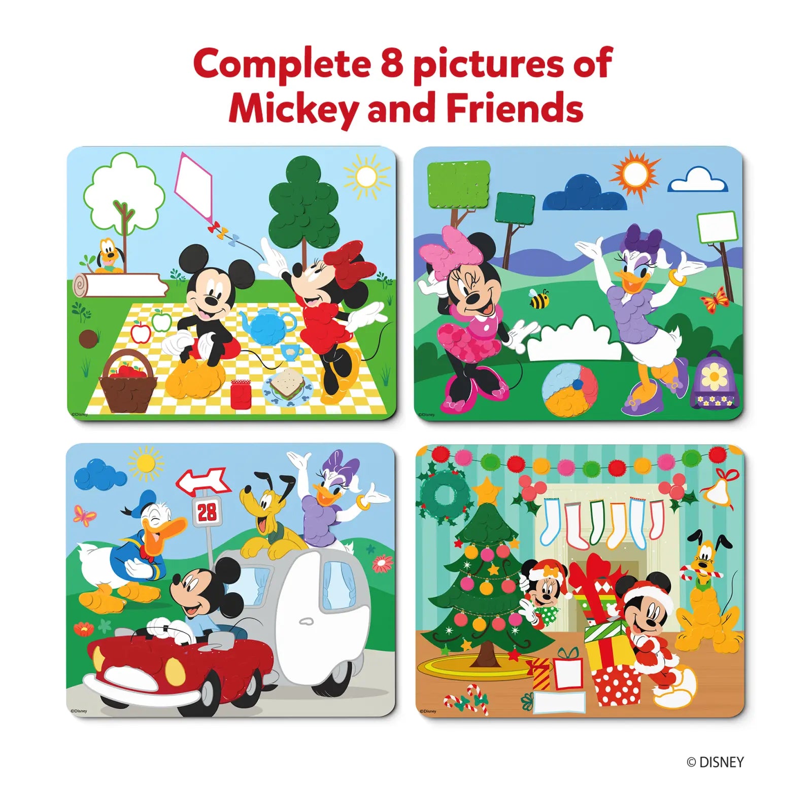 Dot it! - Mickey And Friends | No Mess Sticker Art (ages 3-7)