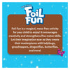 Children engaging in creative fine motor skills activity with Foil Fun Bugs & Butterflies Kit