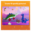 Sparkly Dinosaur Craft Kit from Foil Fun World Of Dinosaurs No Mess Art Kit for Kids