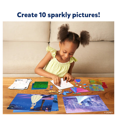 Children’s art activity kit for creating sparkly Disney Frozen pictures