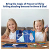 Children’s craft kit for creating foiled dresses for Disney Frozen characters
