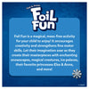 Promotional material for a children’s craft activity featuring Disney Frozen Foil Fun Art Kit