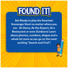 Blue Found It Sign for Smart Scavenger Hunt Game in Found it Megapack 5 in 1