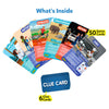 Game cards and clue cards for Guess in 10 Inspiring Professions trivia game