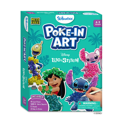 Poke-in Art: Lilo & Stitch | No Mess Art for Kids (ages 4-9)