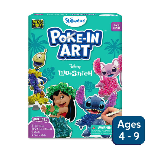 Poke-in Art: Lilo & Stitch | No Mess Art for Kids (ages 4-9)