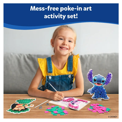 Poke-in Art: Lilo & Stitch | No Mess Art for Kids (ages 4-9)