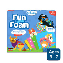 Fun with Foam: Puppies | 3D Sticker Activity (ages 3-7)