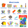 Ultimate Art & Craft Activity Chest with diverse supplies for DIY projects for ages 6-13
