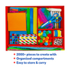 Multi-compartment craft kit with colorful art supplies from Ultimate Art & Craft Activity Chest