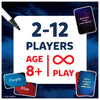 Marvel-themed trivia card game for 2-12 players ages 8+ in Who Knows Marvel Best product