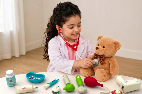 How Playing Doctor Helps Kids Overcome the Fear of Medical Checkups