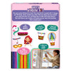 Waxy Window Art kit with picture starters and waxy sticks for kids ages 5-12