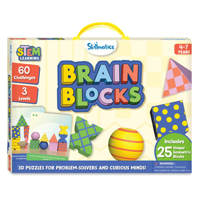 Brain Blocks | 3D Early STEM Building Blocks for Kids (ages 4-7)