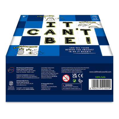 It Can't Be! | Fast-Paced Creative Game (ages 7+)