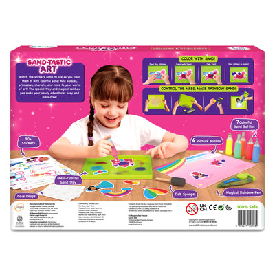 Sand-Tastic Art: Unicorns & Princesses | Controlled-Mess Sand Art (ages 4-10)