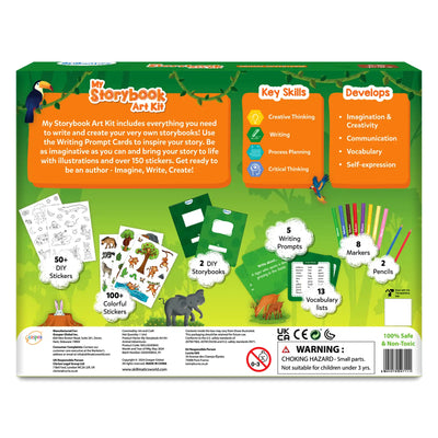 My Storybook Art Kit - Animal Adventures (ages 5-10)