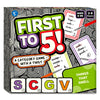 First to 5 | Quick Category Game with a Twist (ages 8+)