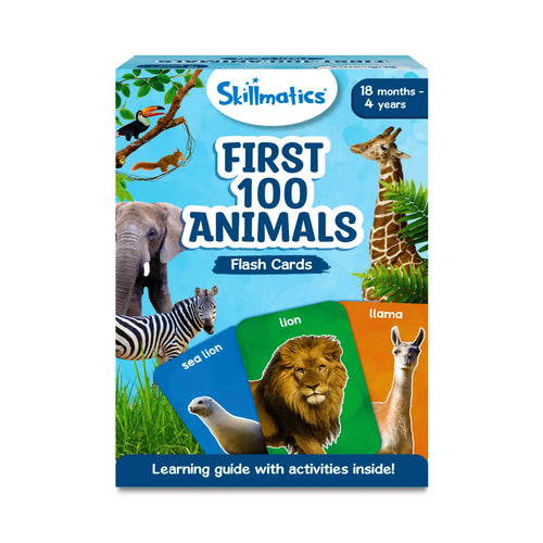 Flash Cards for toddlers: First 100 Animals (ages 1-4)