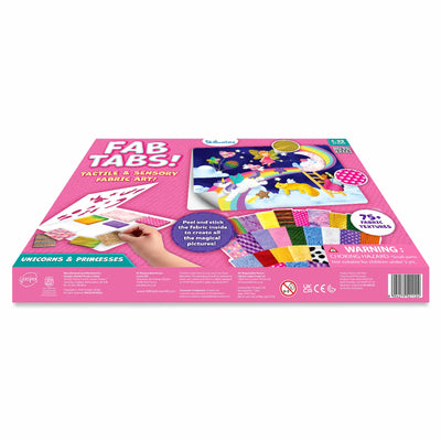 Fab Tabs: Unicorns & Princesses | Tactile & Sensory Fabric Art (ages 4+)