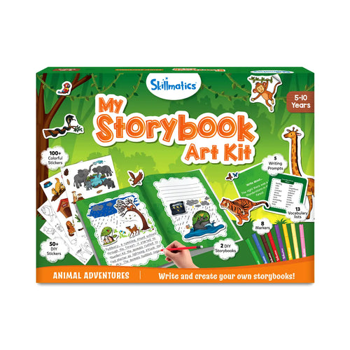 My Storybook Art Kit - Animal Adventures (ages 5-10)
