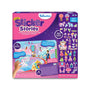 Children’s reusable sticker stories activity set featuring magical adventures for ages 3-7