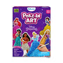 Front box packaging of the Disney Princess Poke-in Art Kit for kids aged 4-9