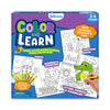 Color and Learn: Letters, Numbers, Phonics and Shapes | Colouring Book (ages 3-6)