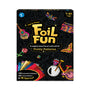 Foil Fun Pretty Patterns art and craft kit with colorful foil sheets, foam stickers, and magnets