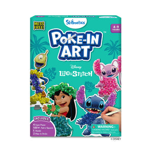 Poke-in Art: Lilo & Stitch | No Mess Art for Kids (ages 4-9)