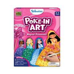 Poke-in Art: Magical Princesses | No Mess Art for Kids (ages 4-9)