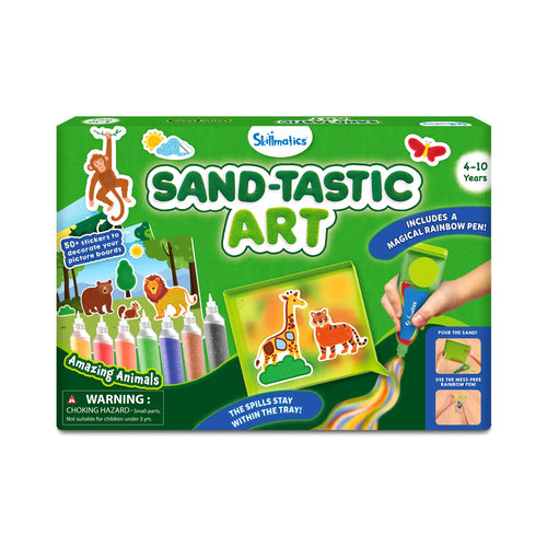 Sand-Tastic Art: Amazing Animals | Controlled-Mess Sand Art (ages 4-10)