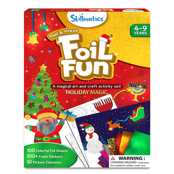 Foil Fun: Holiday Magic | No Mess Art Kit (ages 4-9)