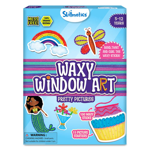 Waxy Stick Art: Pretty Pictures | Mess-Free Art for Kids (ages 5-12)