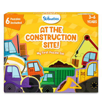 My First Puzzle Set: At The Construction Site (ages 3-6)